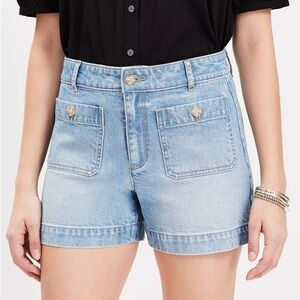 LOFT Light Wash Palmer Denim Short